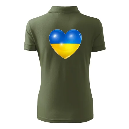 Ukrajina srdce vlajka