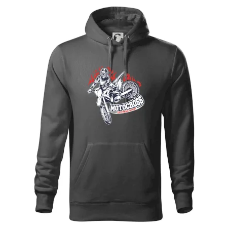 Motocross extreme sport fire