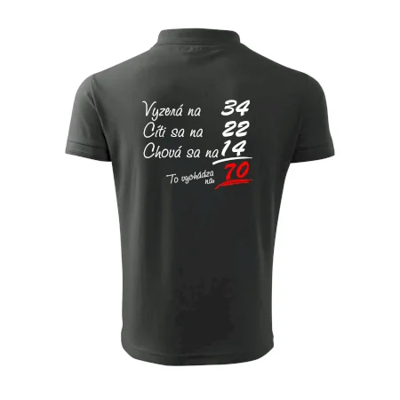 Vyzerá, cíti sa, chová sa - 70 rokov