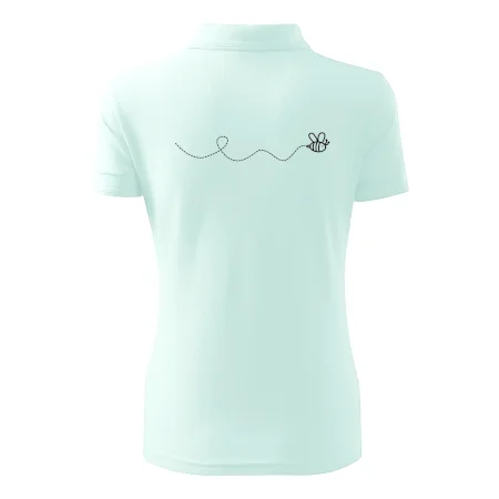 Dráha letu včely - vlnovka