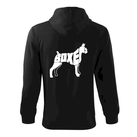 Boxer nápis v tele