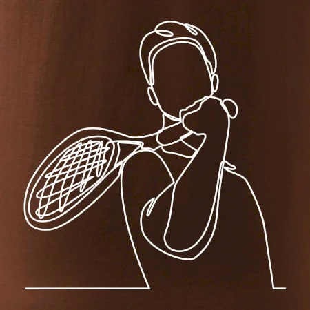 Tenista jedným ťahom