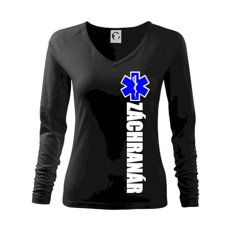 Nápis Záchranár + hviezda