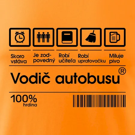 Čiarový kód - Vodič autobusu