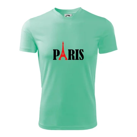 Paris nápis Eiffelova veža