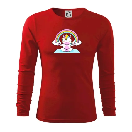 Yoga jednorožec - dúha