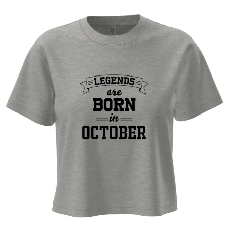 Legends are born in October