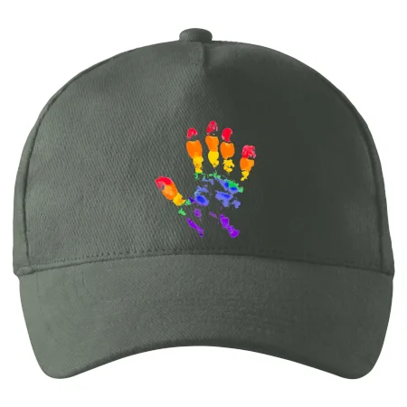 LGBT hand print