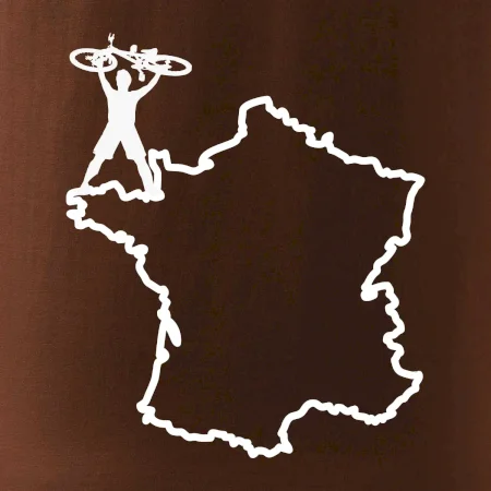 Cyklista nad Francií