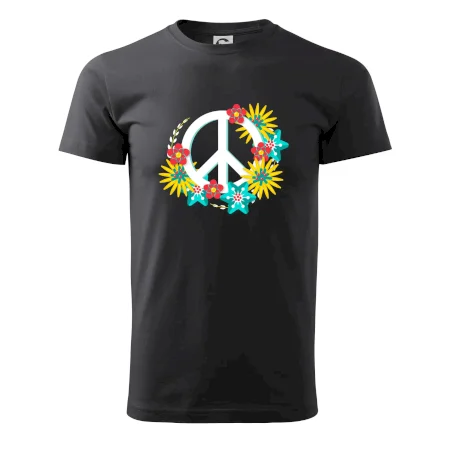 Peace symbol abstraktný