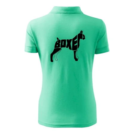 Boxer nápis v tele