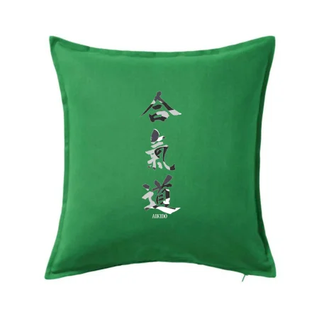 Aikidó maskáčový nápis