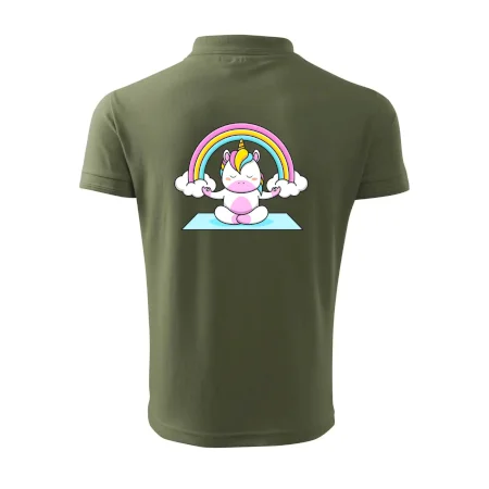 Yoga jednorožec - dúha