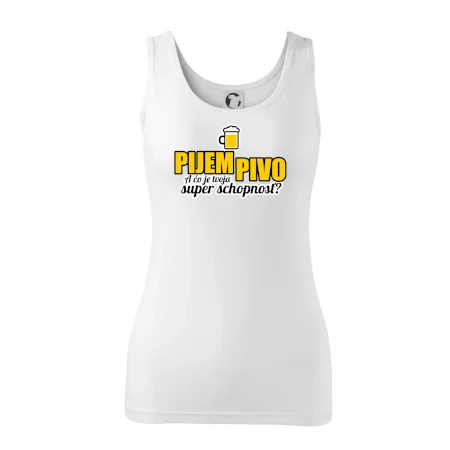 Pijem pivo - tvoja super schopnosť - rovný