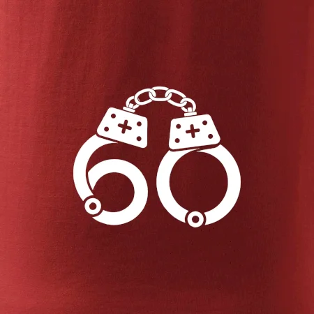 Narodeninové tričko pre policajta - putá 60