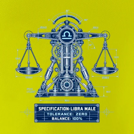 Váhy Engineering of Libra technický motiv