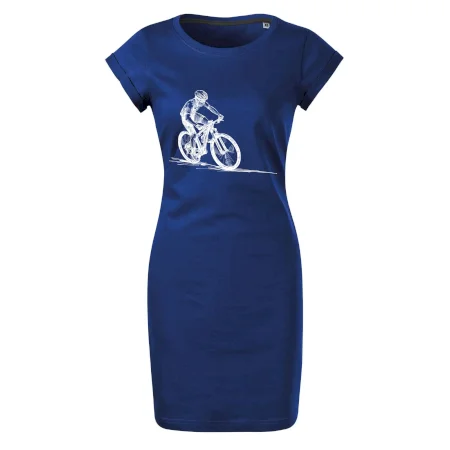 MTB kreslený cyklista