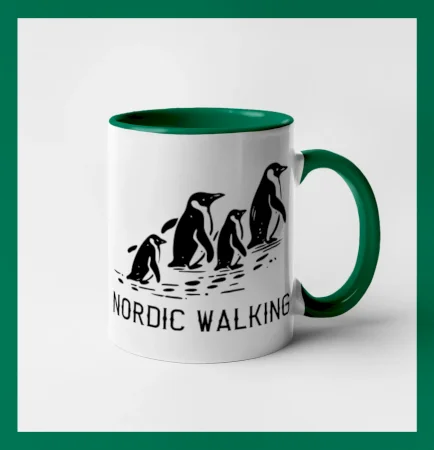 Nordic walking tučniaky - vintage