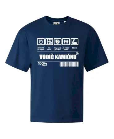 Čiarový kód - Vodič kamiónu