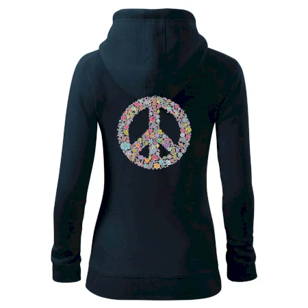 Peace symbol lístočky