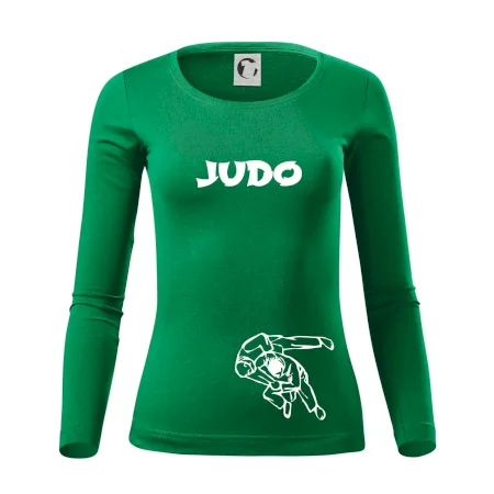 Judo nápis + postavy