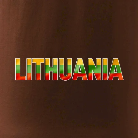 Lithuania - nápis vlajka