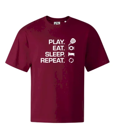 Play eat sleep repeat padel