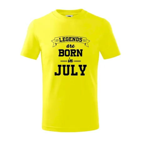 Legends are born in July