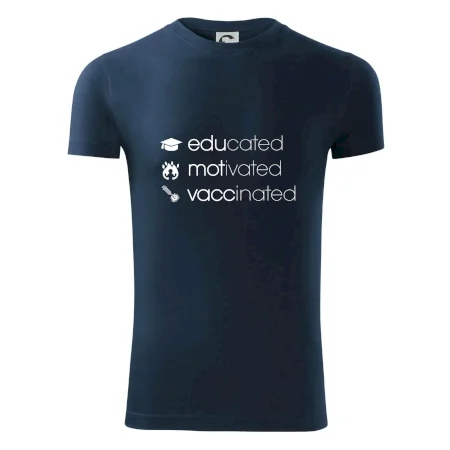 Educated motivated vaccinated