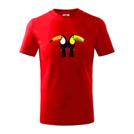 Dva barevní tukani (Moňas)