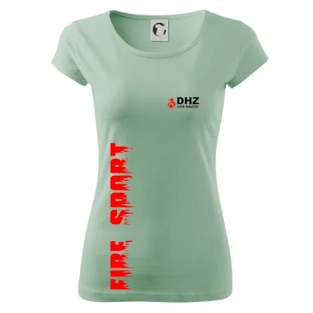 DHZ (oheň, firesport, názov sboru - vlastný nápis)