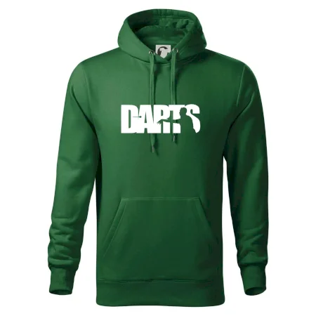 Darts - nápis so šípkarom