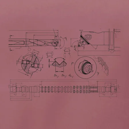 Technické výkresy - vrtáky