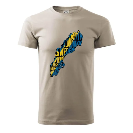 Mapy - názvy miest - Švédsko