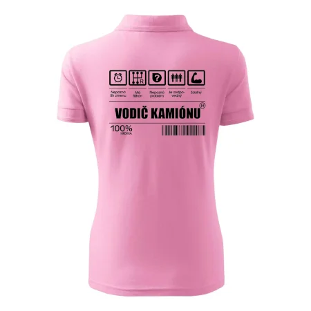 Čiarový kód - Vodič kamiónu