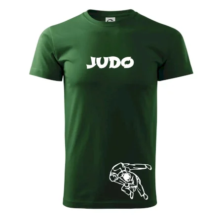 Judo nápis + postavy