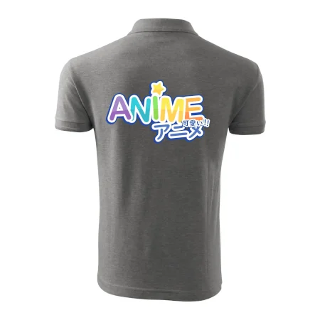 Anime nápis dúhový