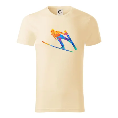 Skokan na lyžiach splash