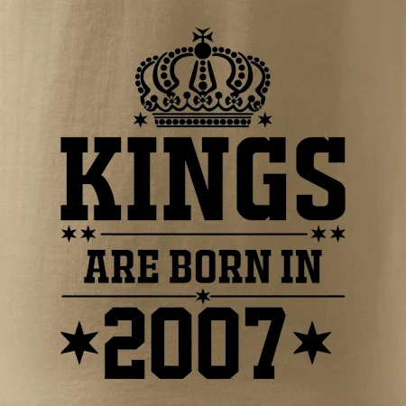 Kings are born in 2007