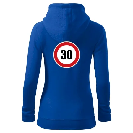 Dopravná značka - obmedzenie rýchlosti 30