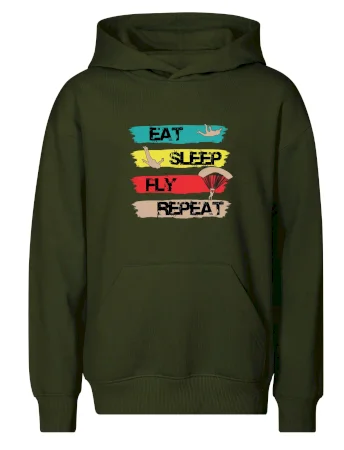 Eat Sleep Fly Repeat Paragliding