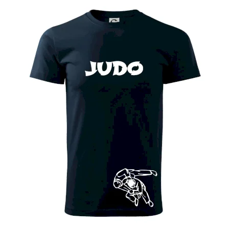 Judo nápis + postavy