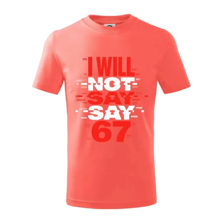 Červený - I Will Not Say SAY 67