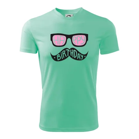 Mustache narozeniny - okuliare