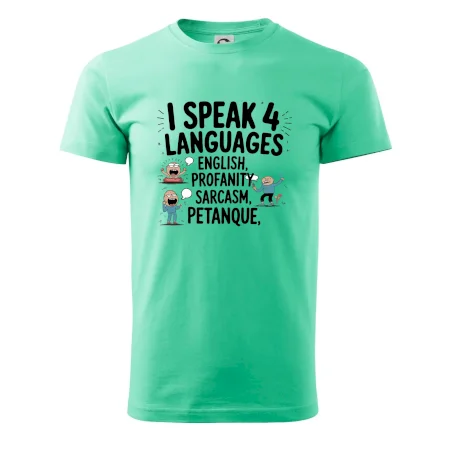 I speak 4 language - Petanque