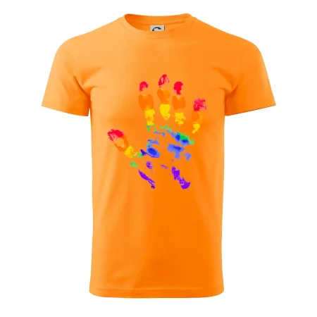 LGBT hand print