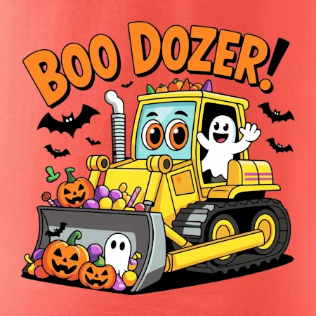Halloweensky boo dozér