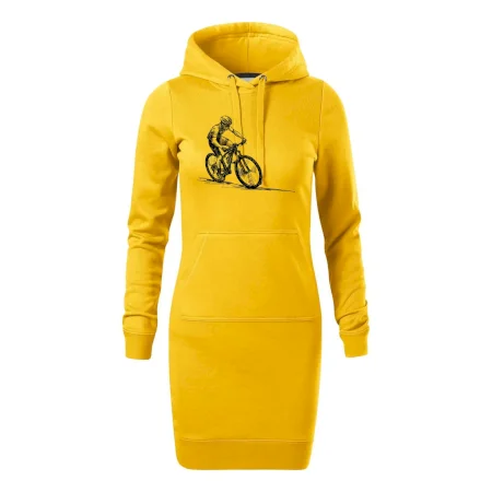 MTB kreslený cyklista
