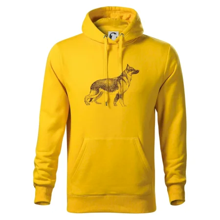 Nemecký ovčiak - kreslený skica  