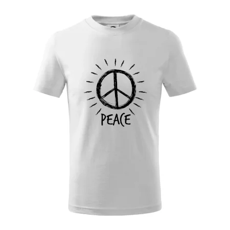 Peace symbol čiernobiely